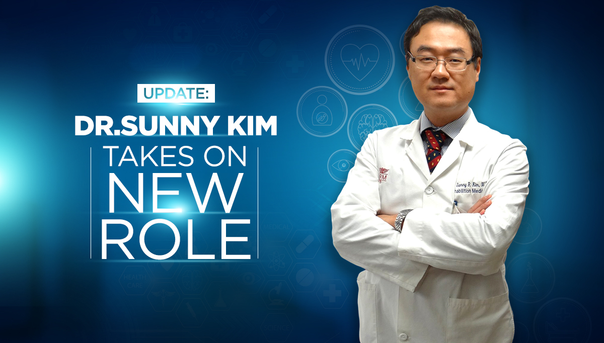 Dr. Sunny Kim Takes on a New Role