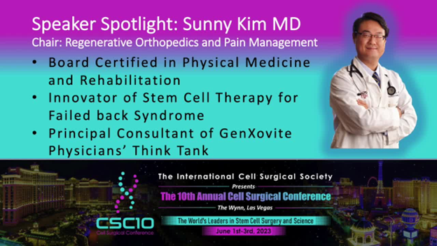 Sunny Kim conference flyer